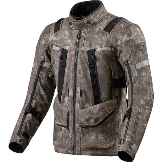 Revit giacca da moto Revit sand 4 h2o marrone saldi, 3xl