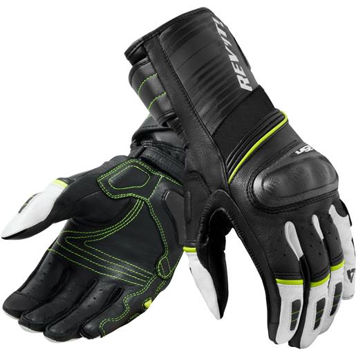 Revit guanti moto Revit rsr 4 nero-giallo fluo, s