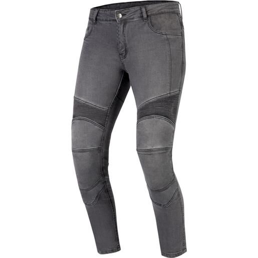 Ozone jeans da motociclista Ozone roxy lavati neri da donna saldi, w28/l30