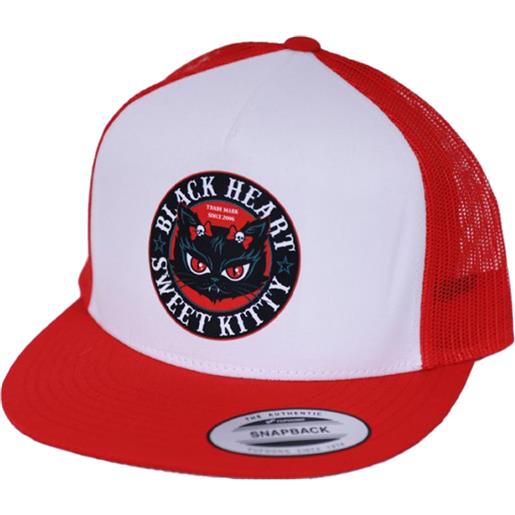 Black Heart cappellino cuore nero kitty saldi, 