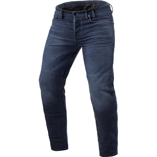 Revit jeans moto Revit micah tf lavati blu scuro, w28/l34