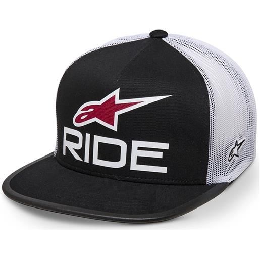 Alpinestars cappellino Alpinestars ride 4.0 er nero-bianco-rosso, 