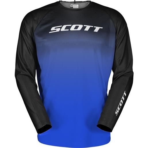 SCOTT maglia da motocross SCOTT evo swap nera-blu, 2xl