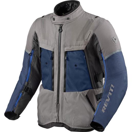 Revit giacca da moto Revit sand 5 h2o grigio-grigio scuro, 4xl