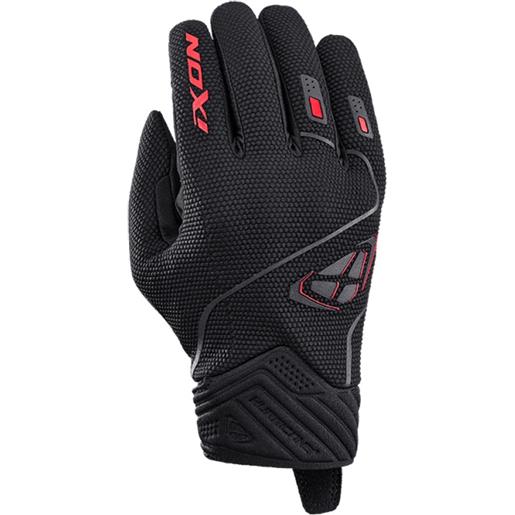 IXON guanti da moto IXON hurricane 2 nero-rosso, s