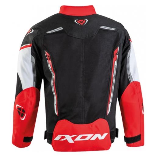 IXON giacca da moto per bambini IXON striker air nero-rosso-bianco dimensione: 6, 6