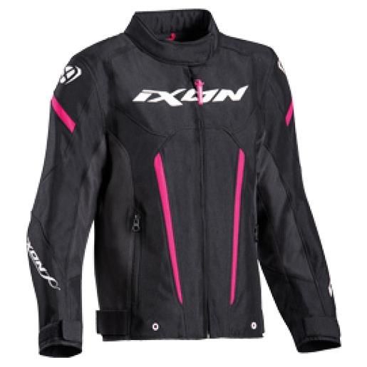 IXON giacca da moto per bambini IXON striker nero-rosa dimensione: 14, 14