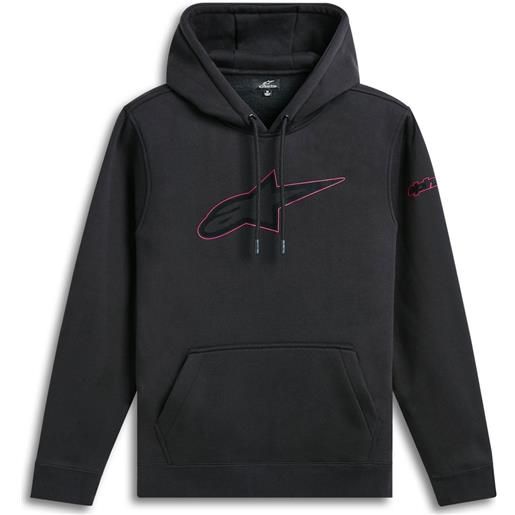 Alpinestars felpa con cappuccio Alpinestars insignia nera, 2xl