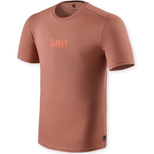 Revit salem t-shirt rosso mattone, s