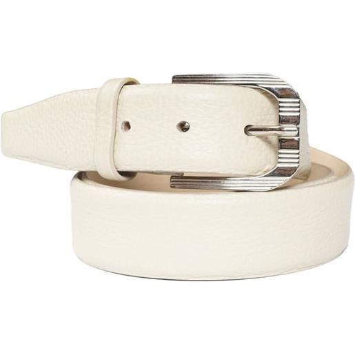 Brunello Cucinelli cintura con fibbia - bianco