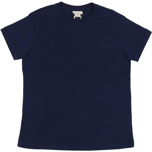 Fendi Jr t-shirt jersey tinto