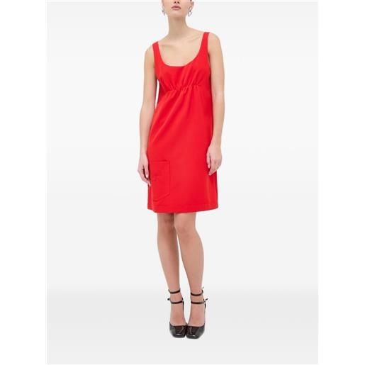 MOSCHINO JEANS abito midi - rosso