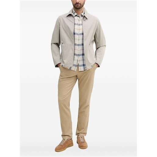 Barbour giacca con zip - toni neutri