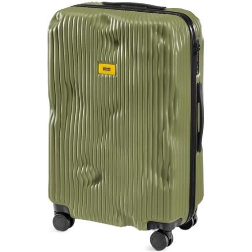 Crash Baggage borsone stripe medio - verde