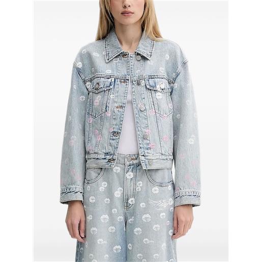 Miss Sixty giacca denim con bottoni - blu