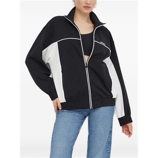 Miss Sixty felpa con design color-block - nero