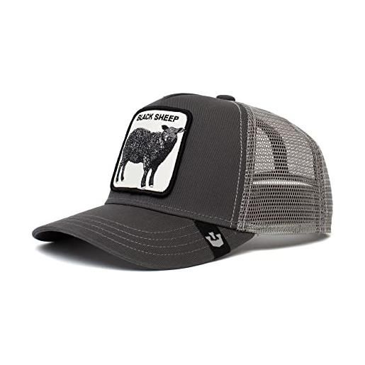 Goorin Bros., the farm, cappello trucker unisex per bambini, grigio (motivo sheepie), taglia unica, taglia unica