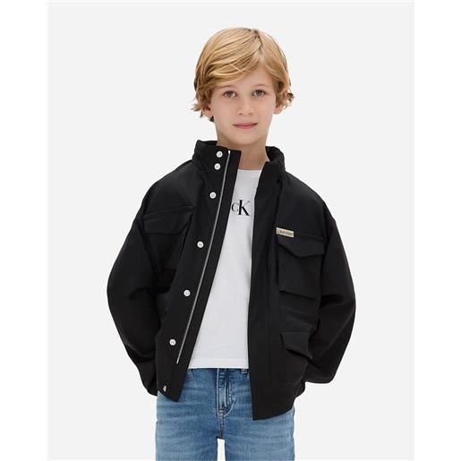 Calvin Klein Jeans comfy jr - giubbotto - nero
