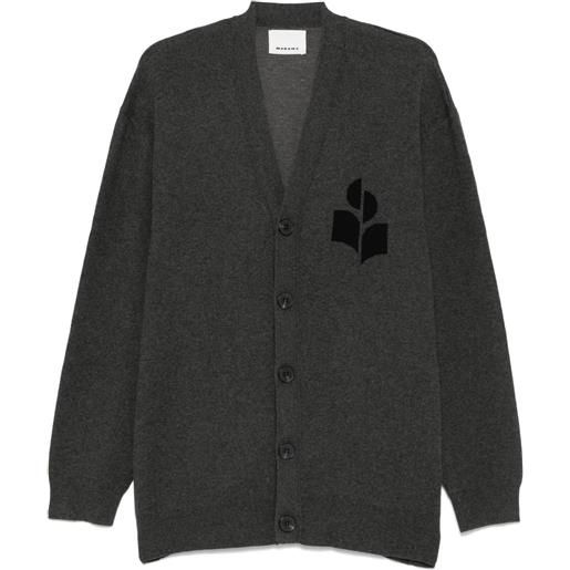 MARANT cardigan curtis - grigio