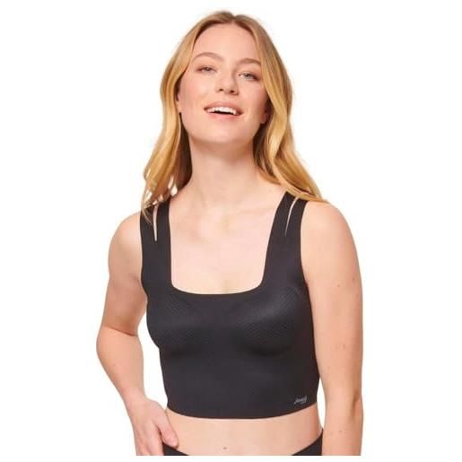 Sloggi donna zero feel flow top, nero, l