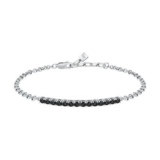 Bracciale da uomo in acciaio con catenina - Dandy Street