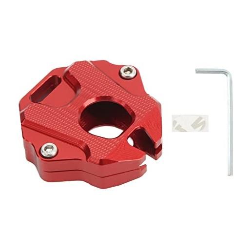 Generic cover per chiave per moto cnc in metallo solido elegante vestibilità perfetta sostituzione per cb650r cbr650r 2020, custodia nera, custodia protettiva, supporto per lama, protezione, rosso