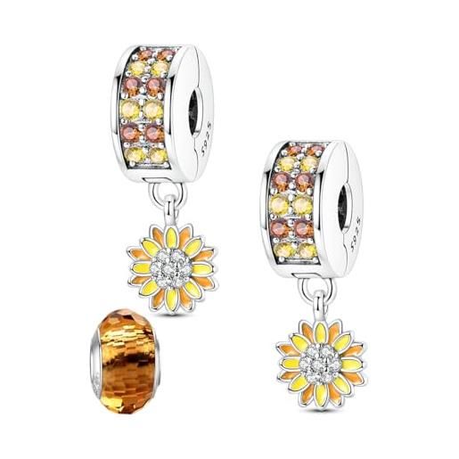 Ciondolo Foglia Argento Sterling 2 Ciondoli A Forma Di Foglia In Argento Sterling 925 - Pinch Bail Per Collane E Bracciali Croce Argento 925