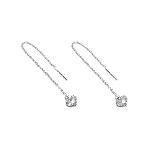 Lindby Lampione Lorian, 100 cm, acciaio inox, IP44, E27