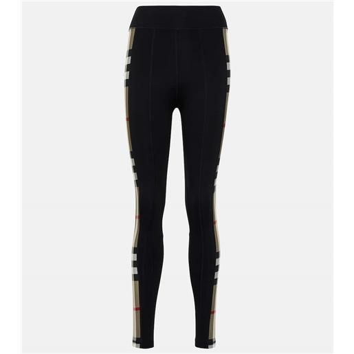 Burberry leggings in jersey Burberry check