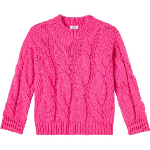 Il Gufo pullover in maglia a trecce