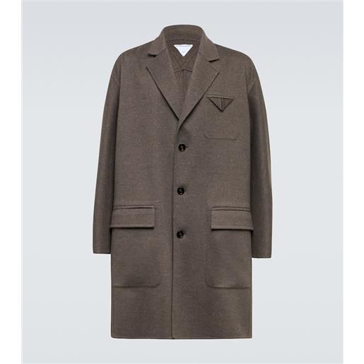 Bottega Veneta soprabito in lana e cashmere