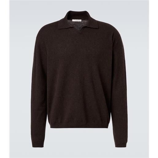 The Row polo franz in cashmere