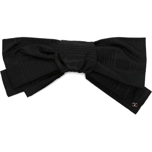 Valentino Garavani fiocco per capelli - nero
