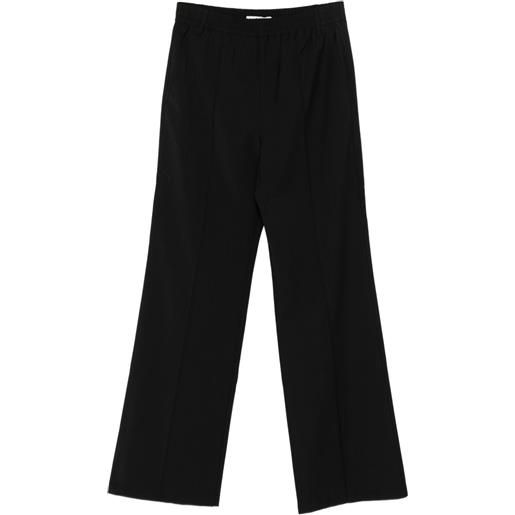 Tibi elastic-waist trousers - nero