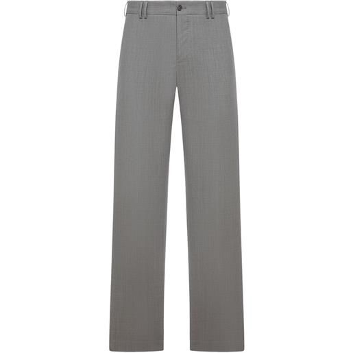PT Torino pantaloni dritti in lana - grigio