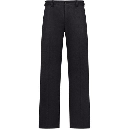 PT Torino pantaloni dritti in lana - nero