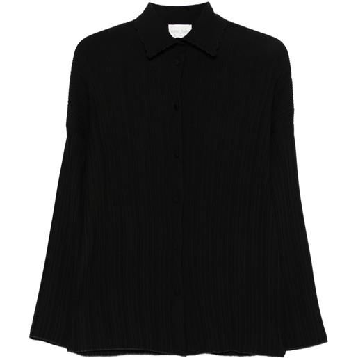 Forte Forte camicia a maniche lunghe - nero