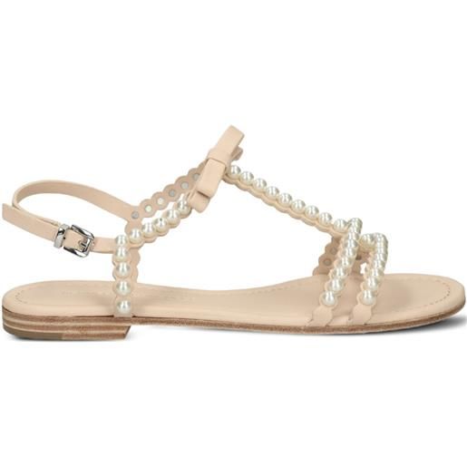 Kennel & Schmenger sandali elle con decorazione - toni neutri