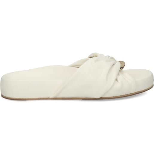 Kennel & Schmenger sandali con anello - bianco