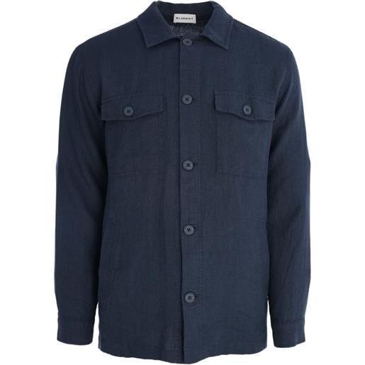 Bluemint camicia in lino con tasche