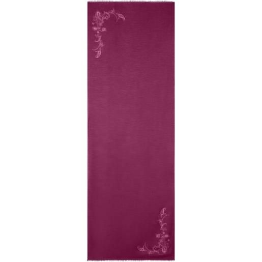 ETRO sciarpa in cashmere con stampa paisley - viola