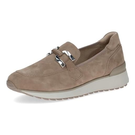 CAPRICE damen 9-24700-43, mocassino donna, tortora scamosciato, 40 eu