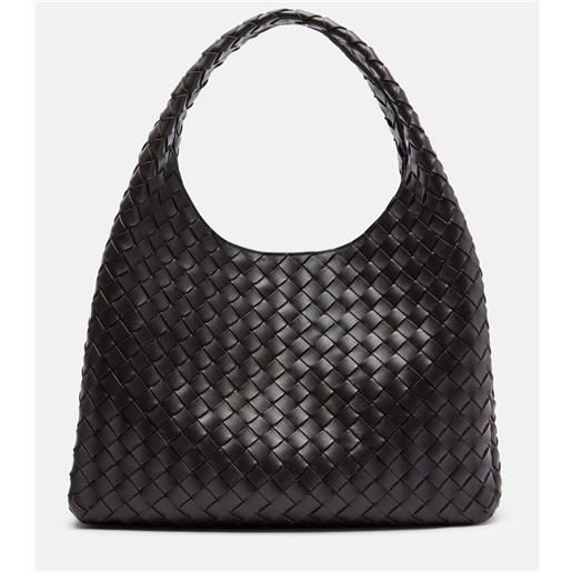 Bottega Veneta borsa a spalla campana large in pelle