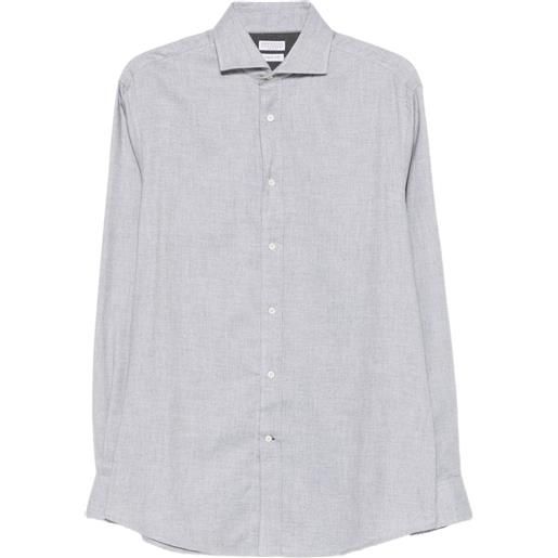 Brunello Cucinelli camicia button-down - grigio