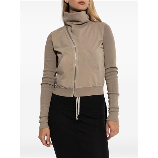 Rick Owens DRKSHDW giacca con zip - toni neutri