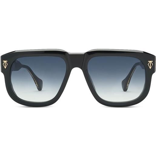 T Henri Eyewear occhiali da sole valor squadrati - nero