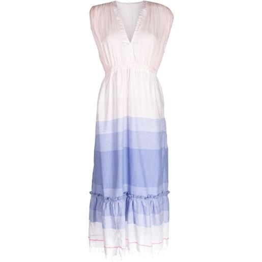 lemlem jelba gradient-effect dress - rosa