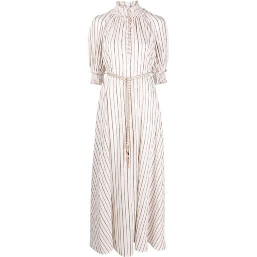 ZIMMERMANN abito lungo devi - bianco