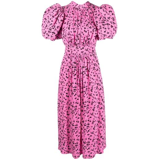 ROTATE BIRGER CHRISTENSEN abito corto con maniche a palloncino - rosa