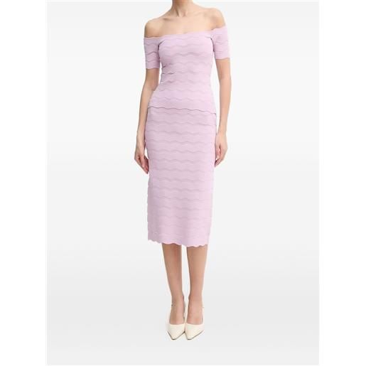 Hervé Léger gonna midi eloise - rosa